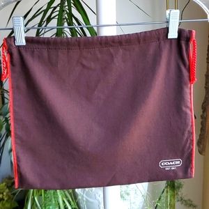 Coach purse dust bag